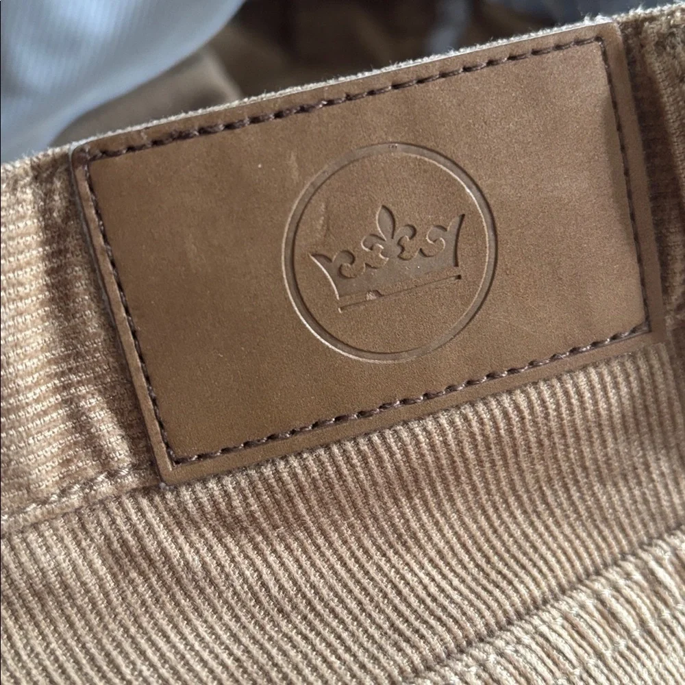 Peter Miller Men's Superior Soft Corduroy Five-Pocket Pant size 36  29”inseam